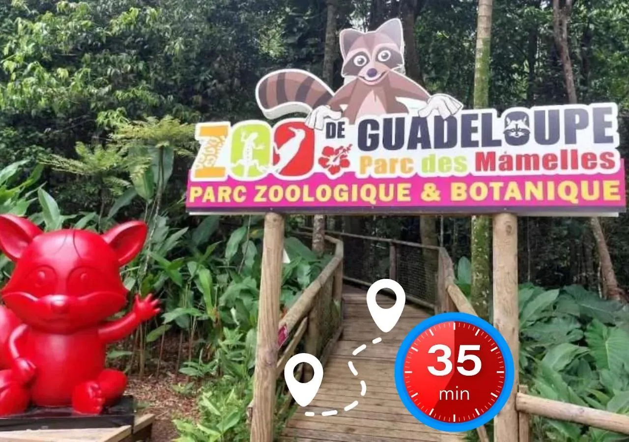 L'Escapade Soufriere Lägenhet Saint-Claude Guadeloupe