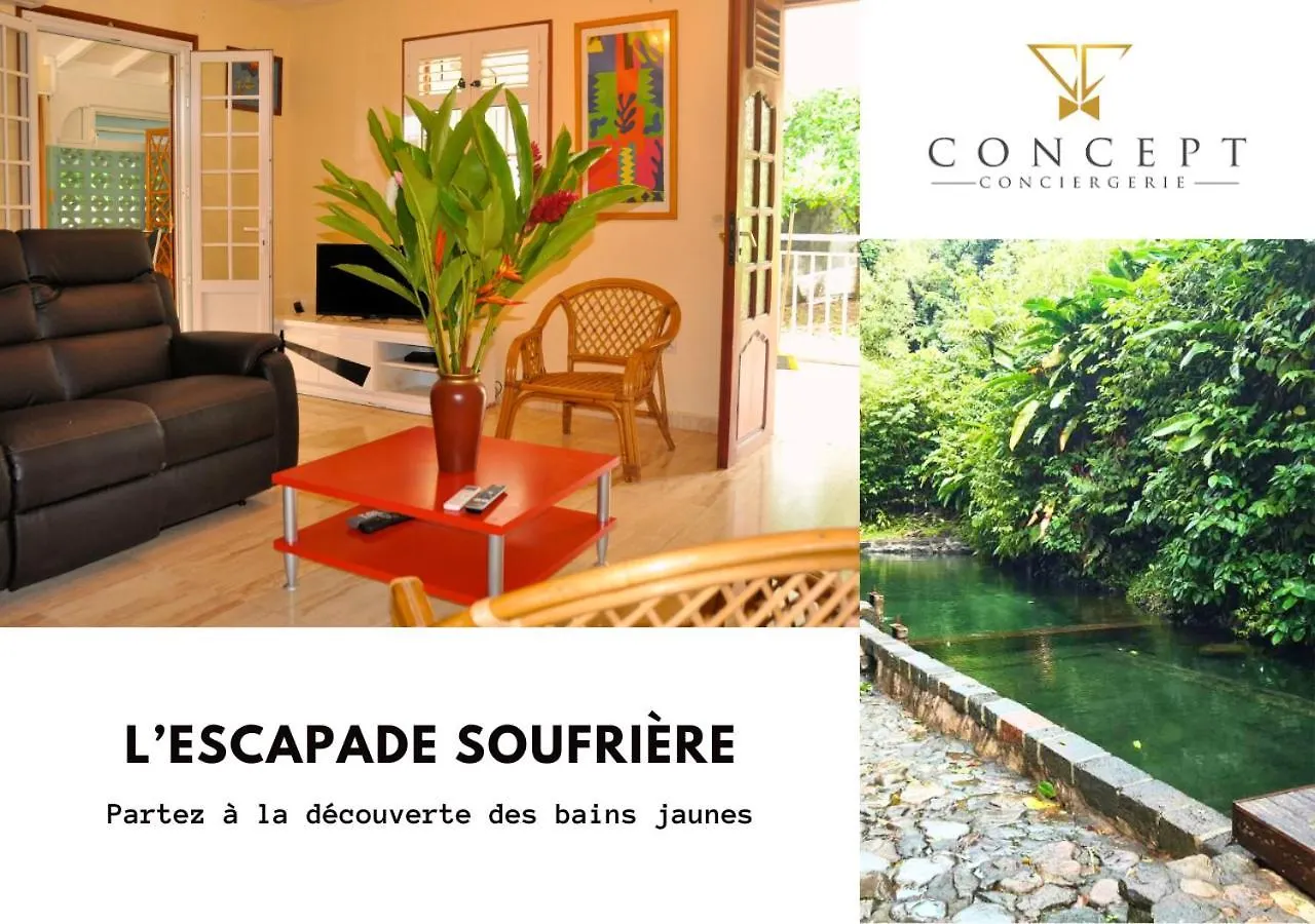 L'Escapade Soufriere Apartment Saint-Claude